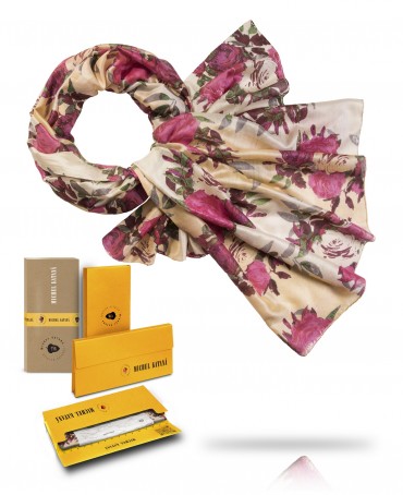 Палантин Женский SN40-ROSE/BEIGE.DORE